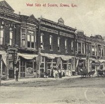 West Side of Square, Lyons, Kansas